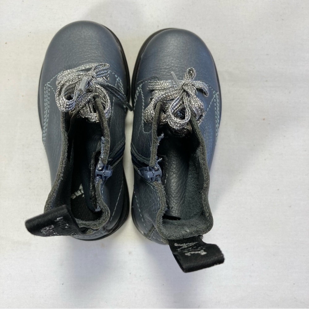 Dr. Martens 1460 Pascal T Docs Toddler Kids Size 8 Pascal Gunmetal Gray Boots - Picture 6 of 11